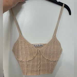 Acne Studios Knitted Crop top